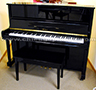 Used Weber upright piano