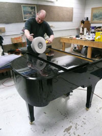 Cordogan's Refinisher Buffing Piano Finish