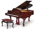 Bohemia 156A Chippendale Grand Piano