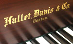 Hallet Davis Grand and Vertical Pianos from Chicago Pianos . com