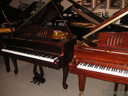 Hallet Davis 152 Victorian grand finish comparison