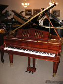 Hallet Davis Ribbon Victorian grand piano