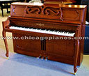Knabe WV243F studio piano from Chicago Pianos