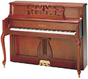 Knabe WMV647F French Provincial Console Piano