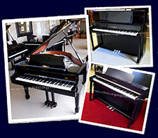 New pianos from Chicago Pianos . com