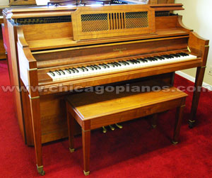 Used Sohmer console piano