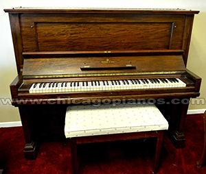 Used Steinway Model K Upright Piano from Chicago Pianos . com