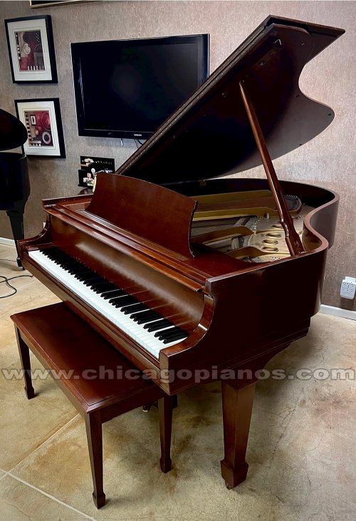 Steinway-M-Mahogany