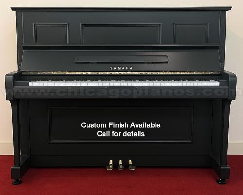 Yamaha-U1-Custom-Satin-Ebony-showroom