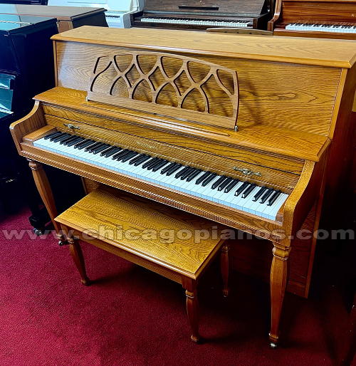 Baldwin-665-Oak-Console