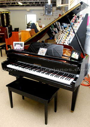 Samick piano with player