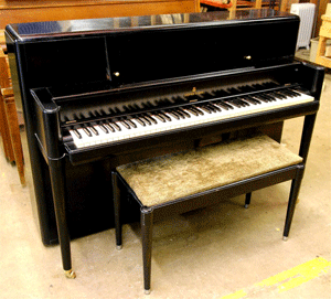 Steinway Ebony Console